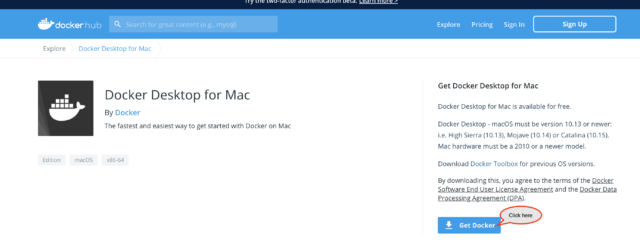 is docker required for mac